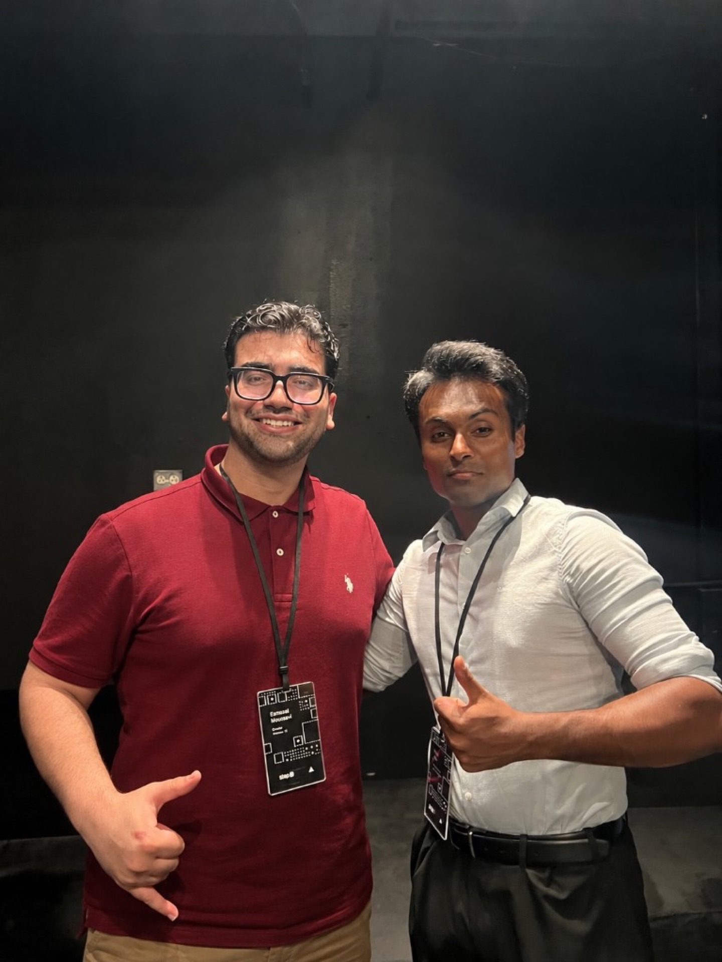 Esmaeil Mousavi and Viraj Ala, Chief Cracked Officer