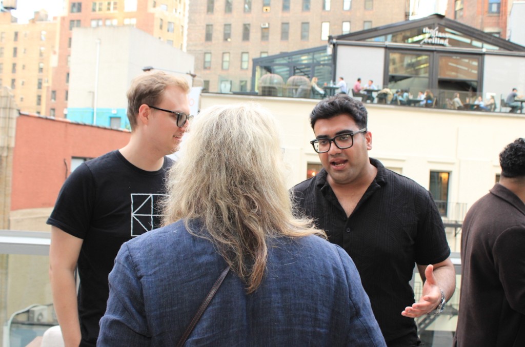 Esmaeil Mousavi and Niklas Kennedy in Manhattan
